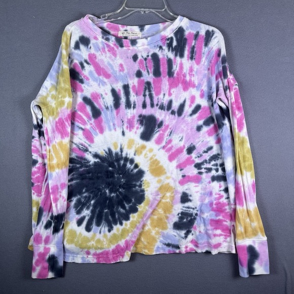 Free People Other - FREE PEOPLE We The Free Tie Dye Long Sleeve Crewneck size Small